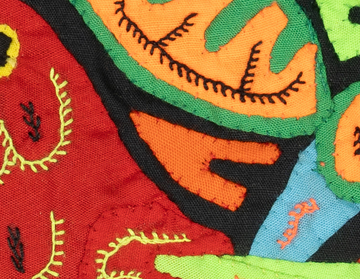 Multicolor Orange And Red Bird Molita