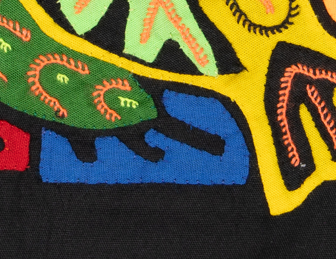 Multicolor Red And Chartruce Bird Molita