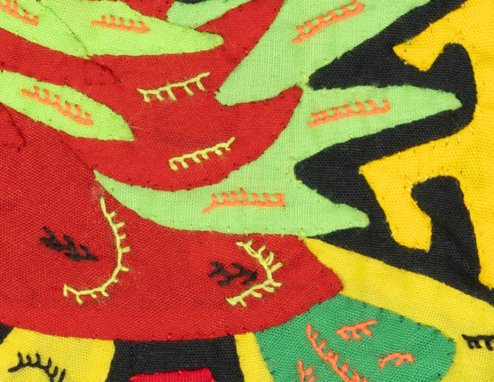 Multicolor Orange And Red Bird Molita