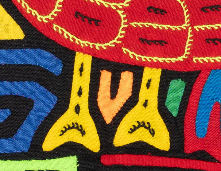 Multicolor Red And Blue Bird Molita