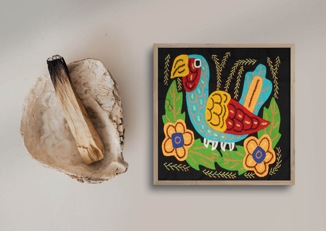 Multicolor Red And Blue Molita