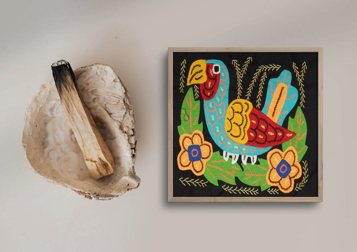 Multicolor Red And Blue Molita