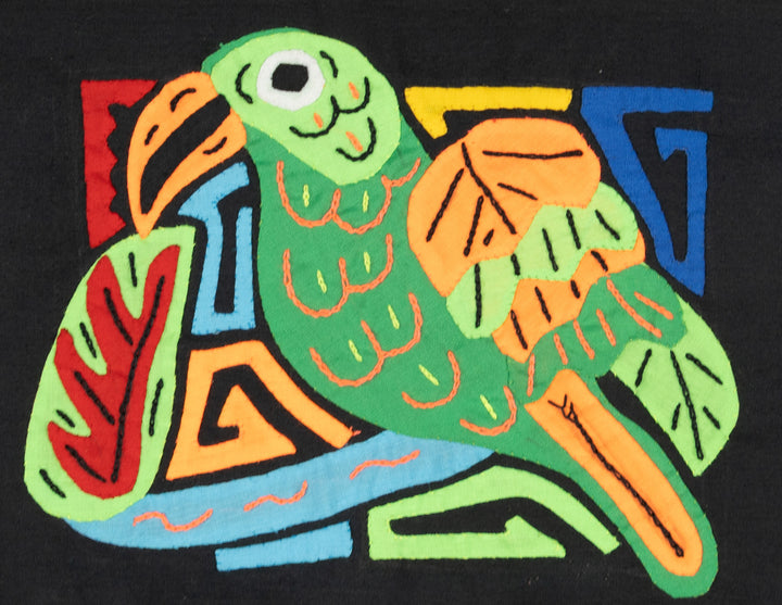 Multicolor Orange And Green Bird Molita