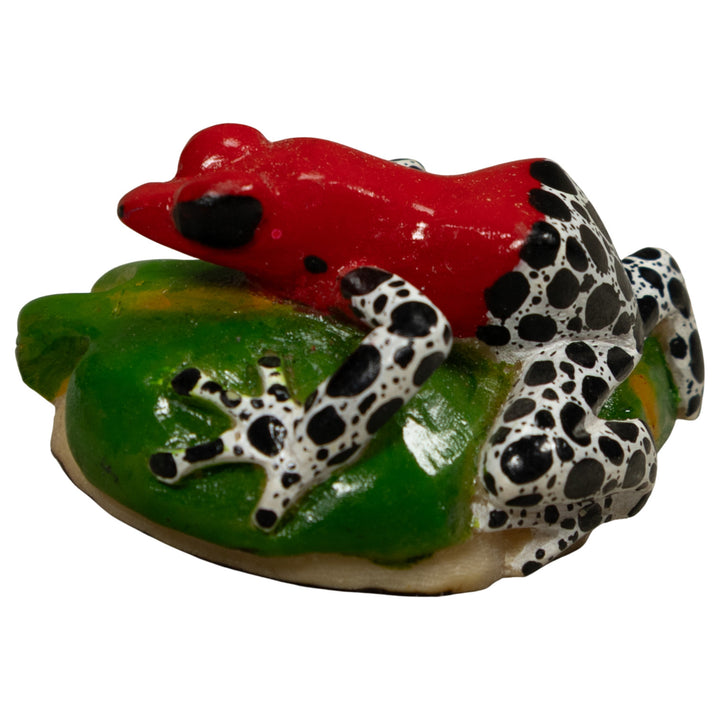 Red Poison Dart Frog Tagua Carving