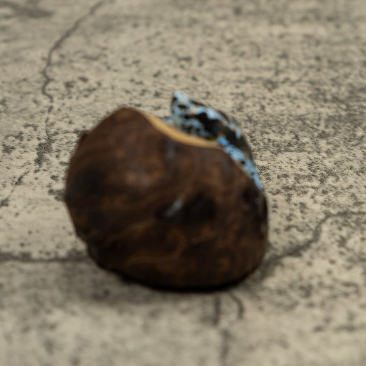 Blue Poison Dart Frog Tagua Carving
