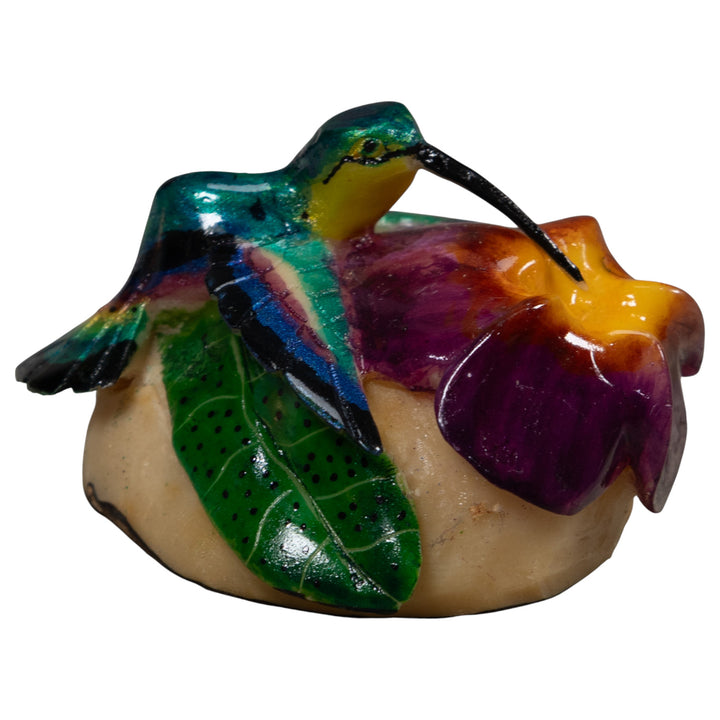 Hummingbird Tagua Carving
