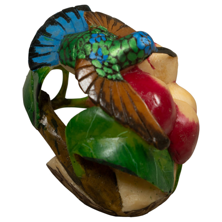 Hummingbird Tagua Carving