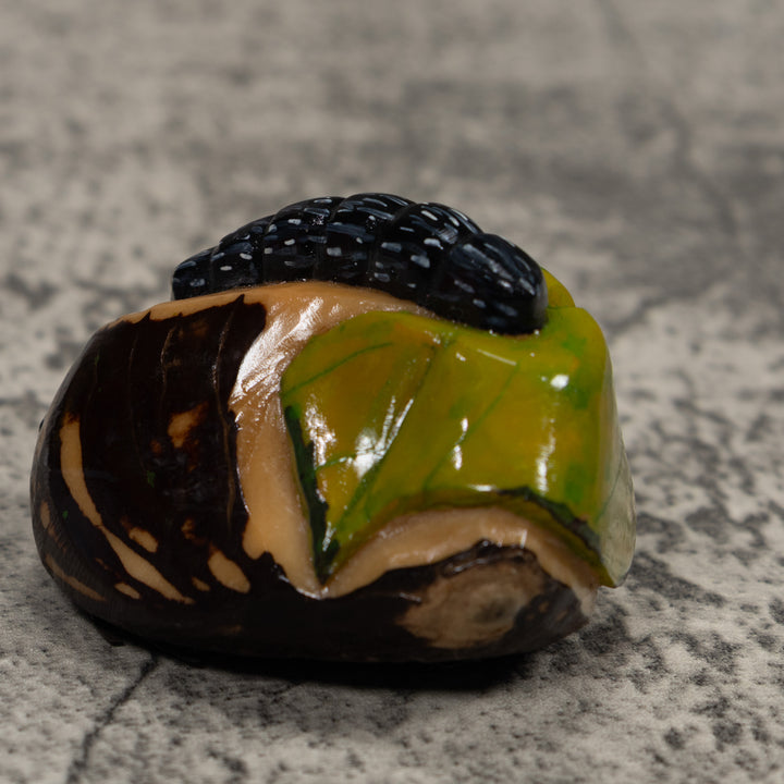 Caterpillar Tagua Carving