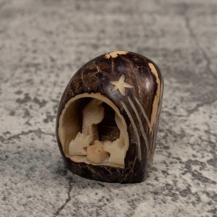 Christmas Creche Tagua Carving