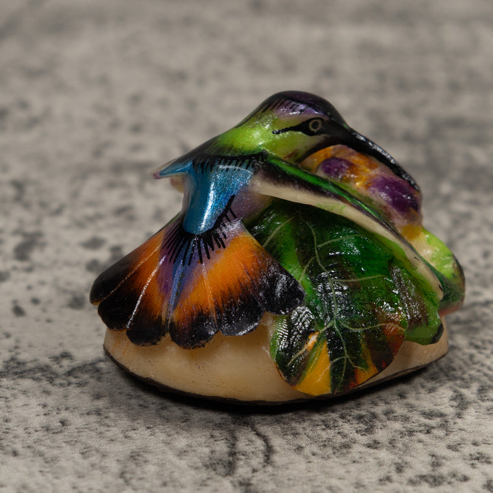 Hummingbird Tagua Carving