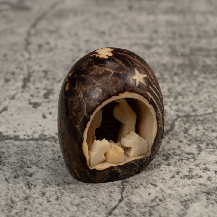Christmas Creche Tagua Carving