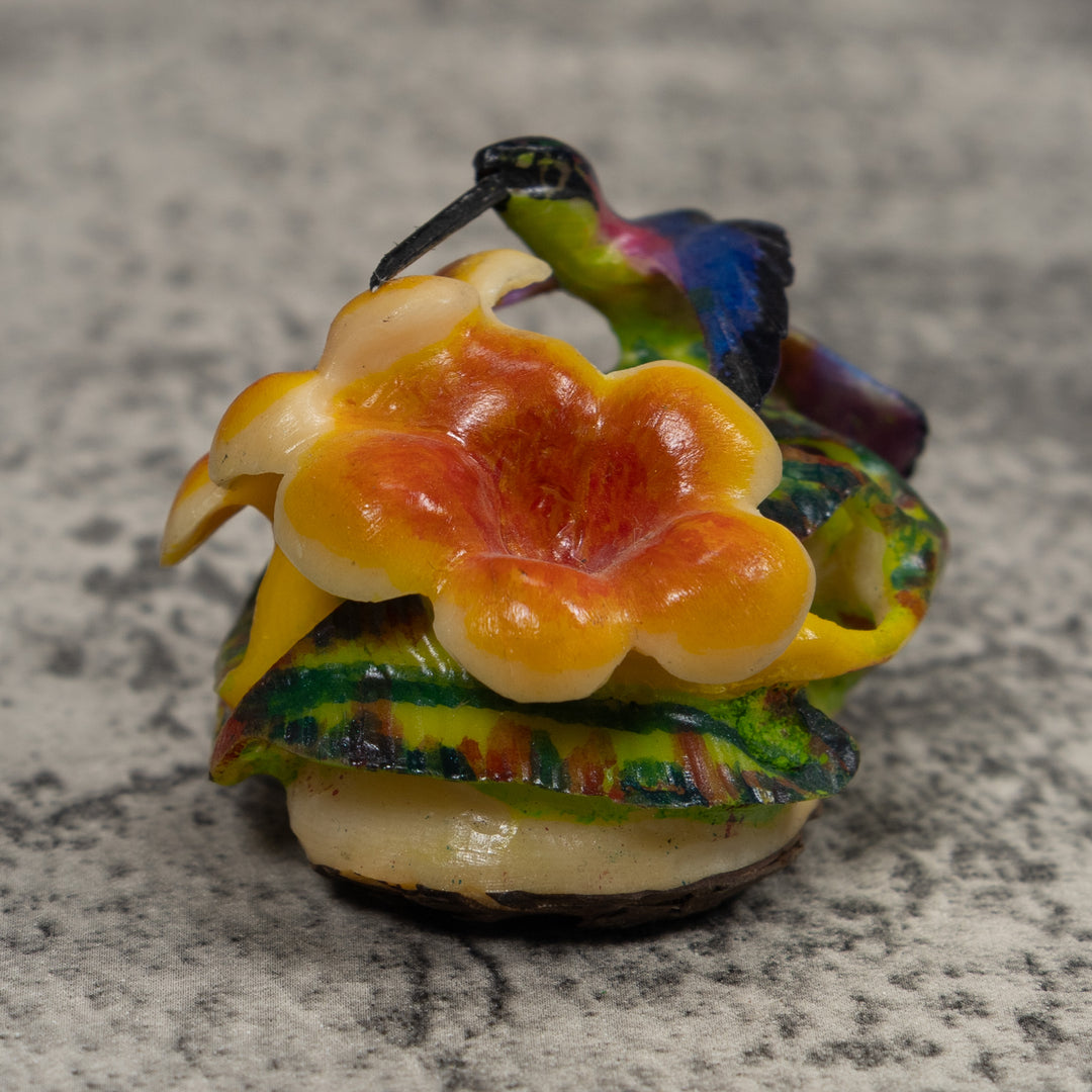 Hummingbird Tagua Carving