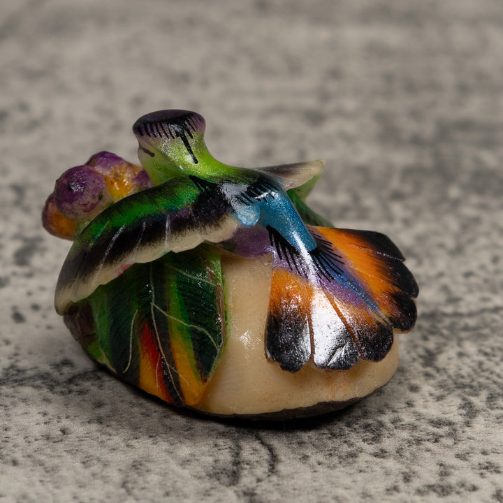 Hummingbird Tagua Carving