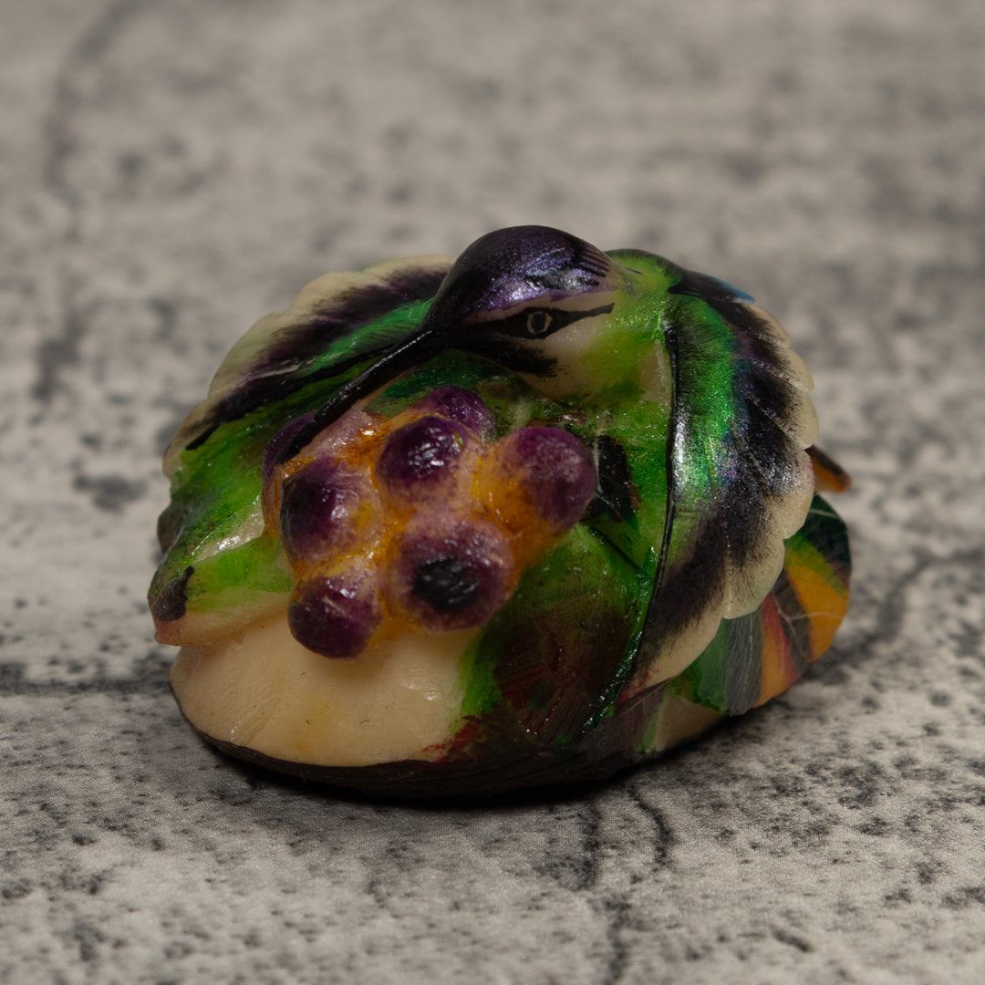 Hummingbird Tagua Carving