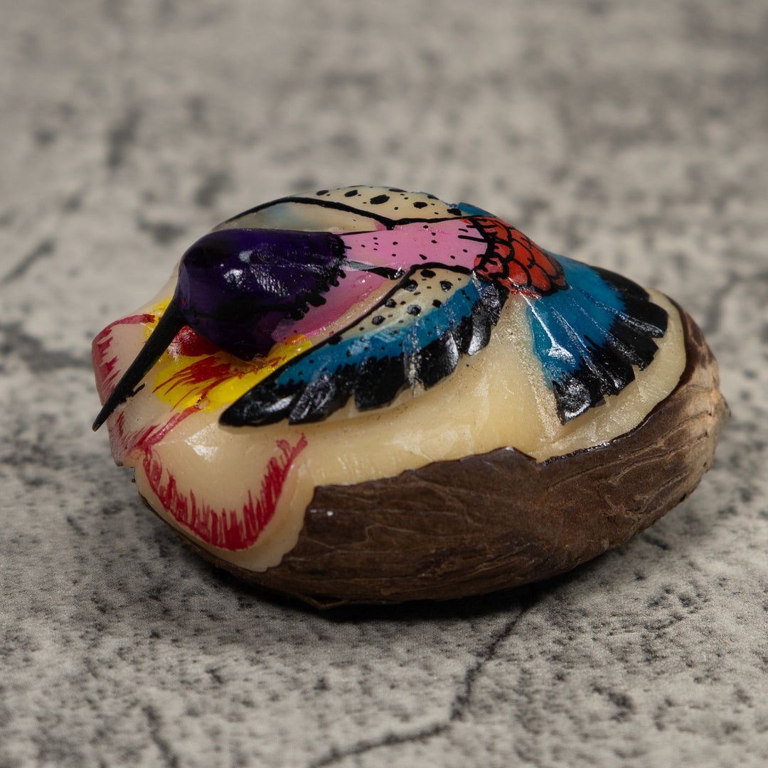 Hummingbird Tagua Carving