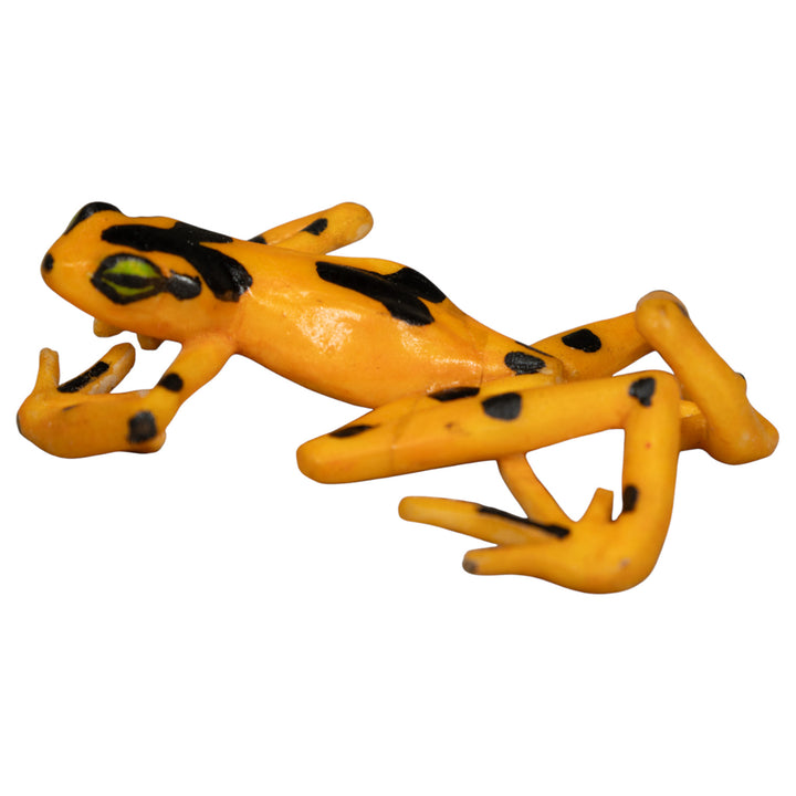 Free-Standing Golden Frog Tagua Carving