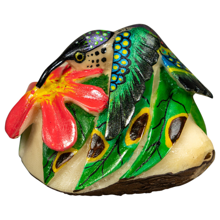Hummingbird Tagua Carving