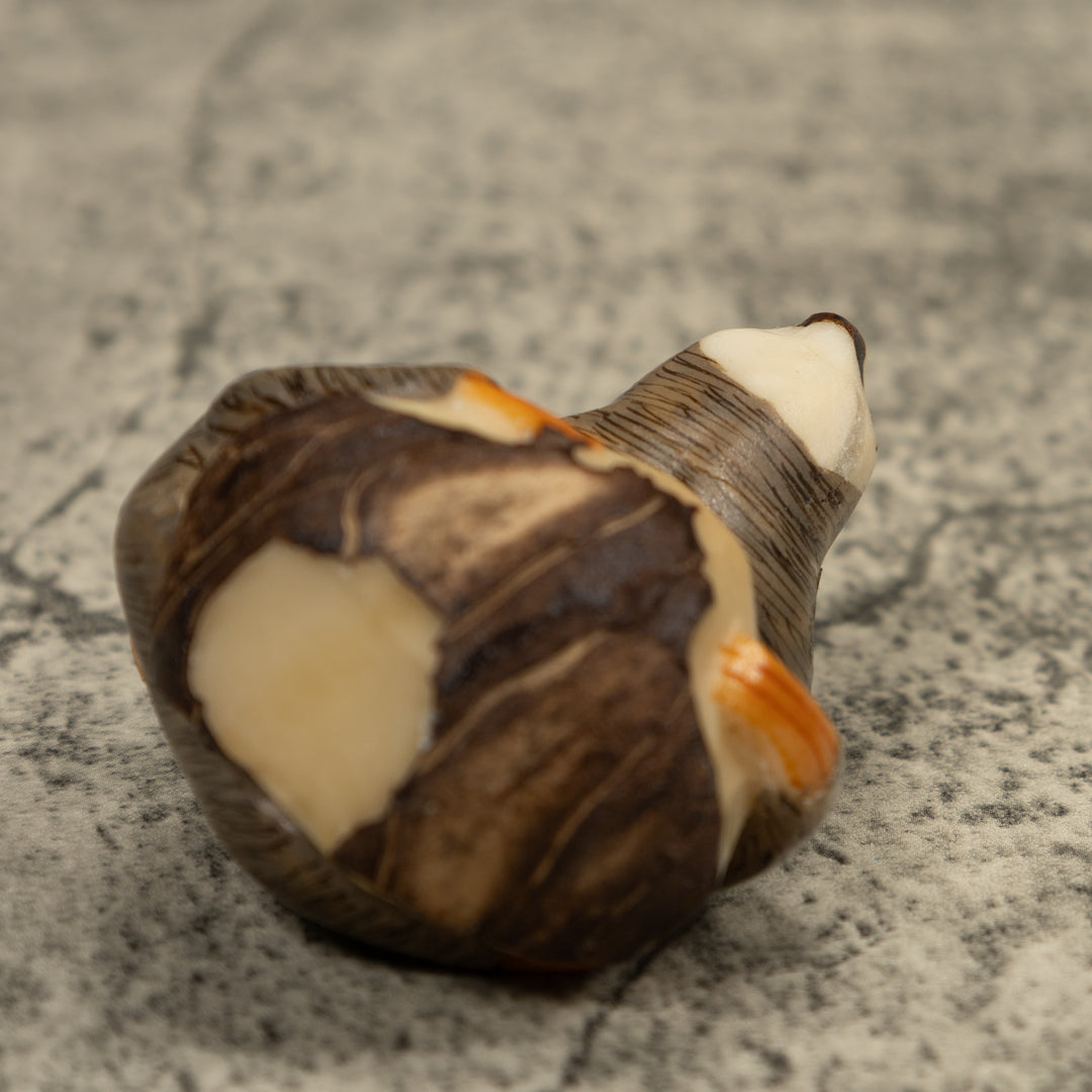 Brown Sloth Tagua Carving