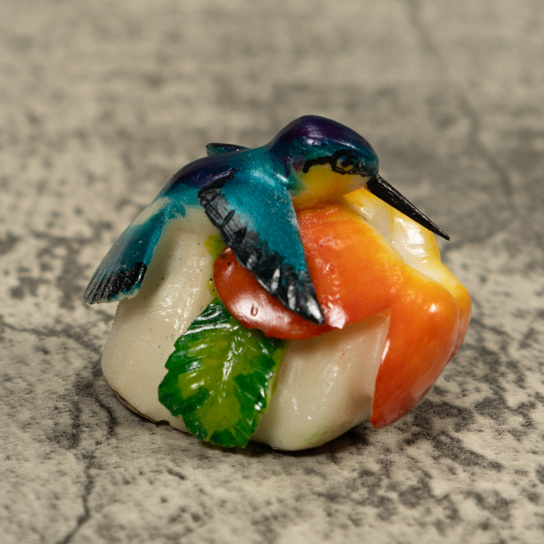 Hummingbird Tagua Carving