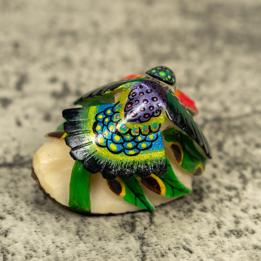 Hummingbird Tagua Carving
