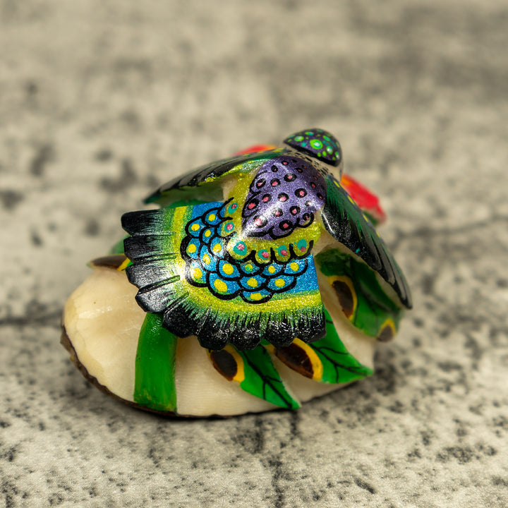 Hummingbird Tagua Carving