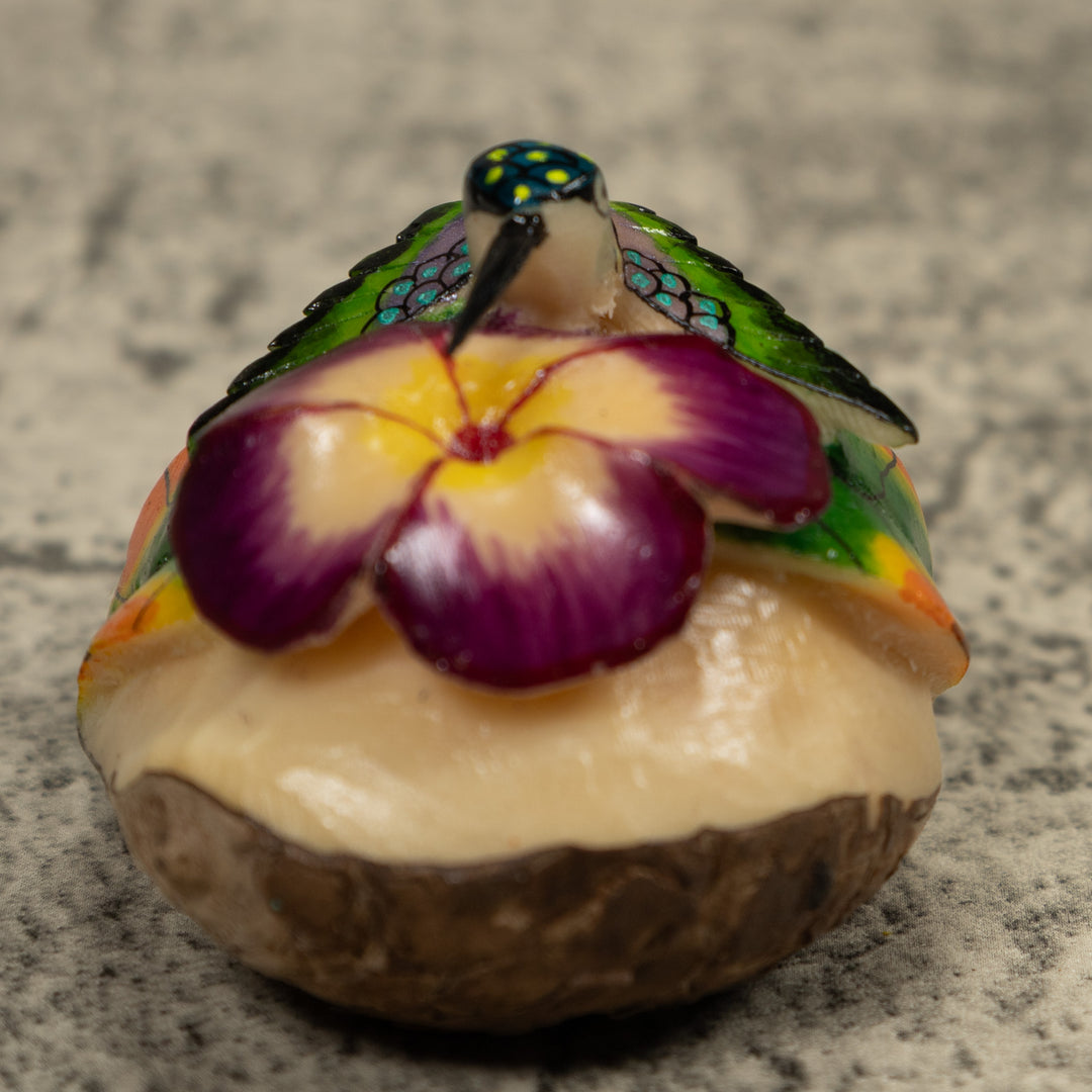 Hummingbird Tagua Carving