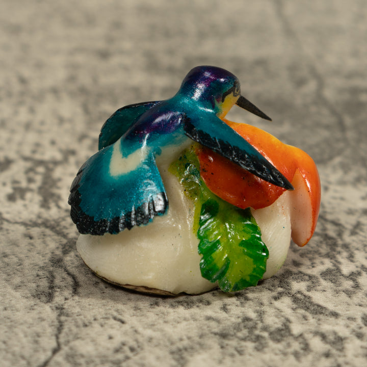 Hummingbird Tagua Carving