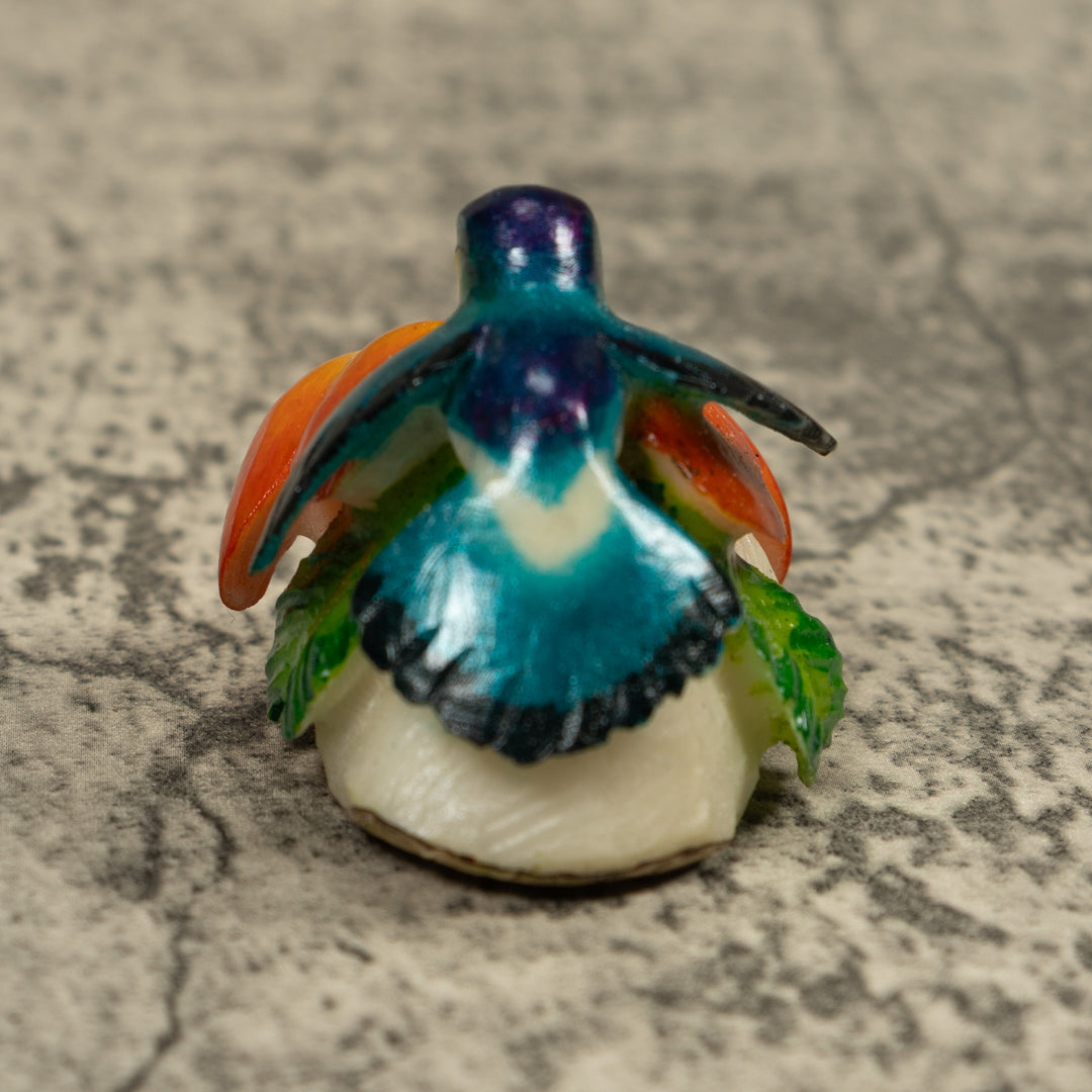 Hummingbird Tagua Carving