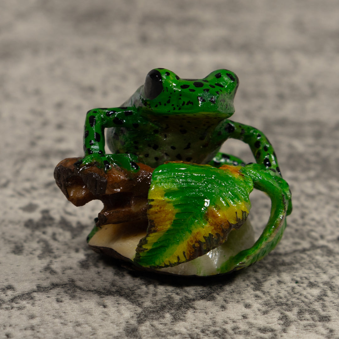 Poison Dart Frog Tagua Carving