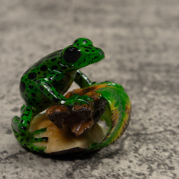 Poison Dart Frog Tagua Carving