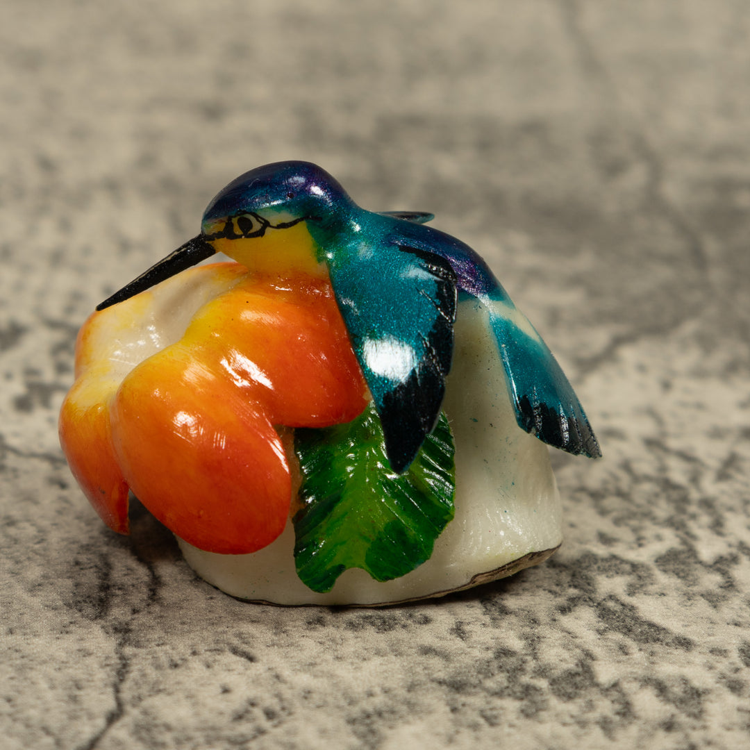Hummingbird Tagua Carving