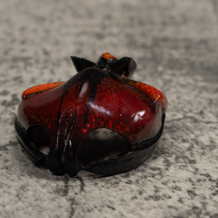 Vampire Bat Bird Tagua Carving