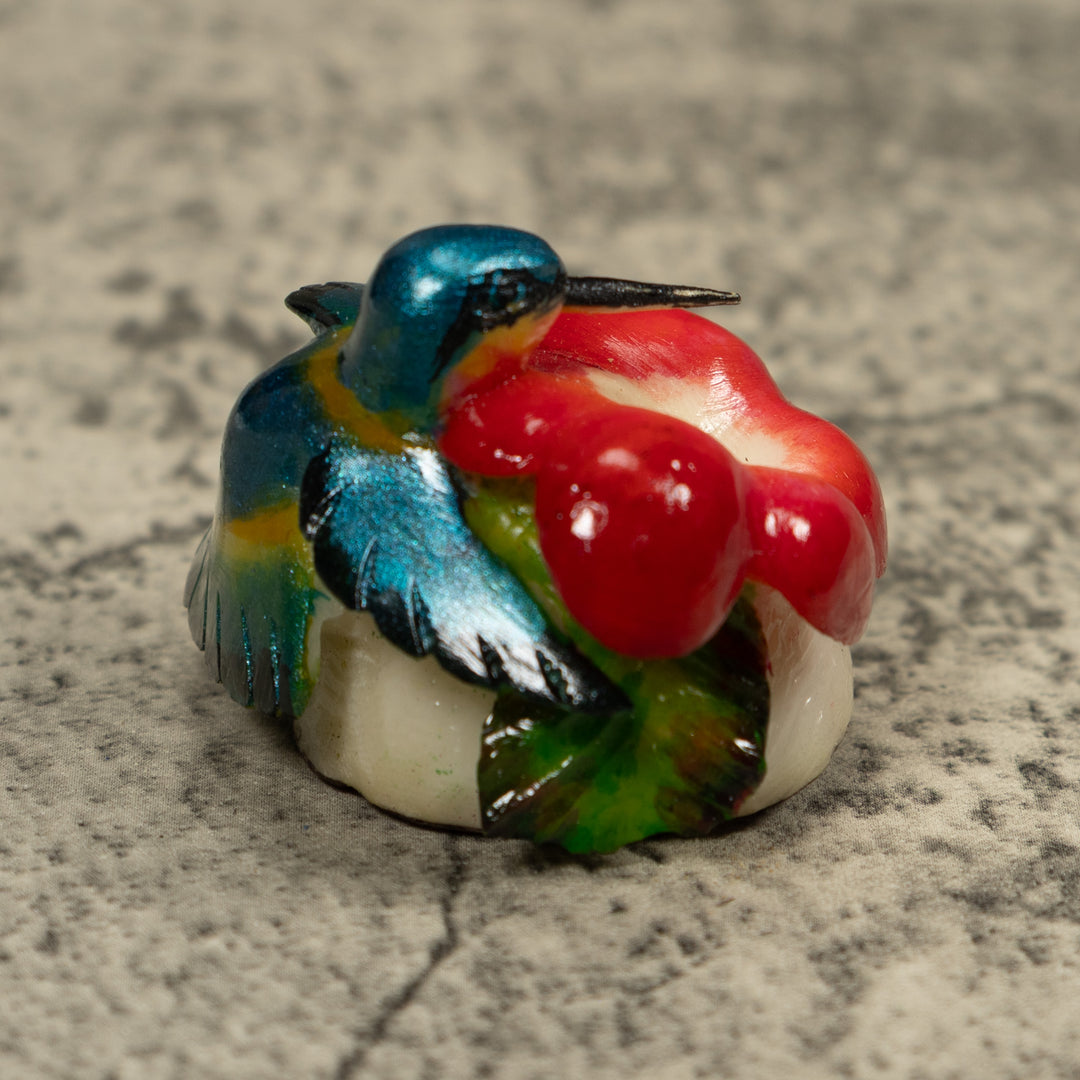 Hummingbird Tagua Carving