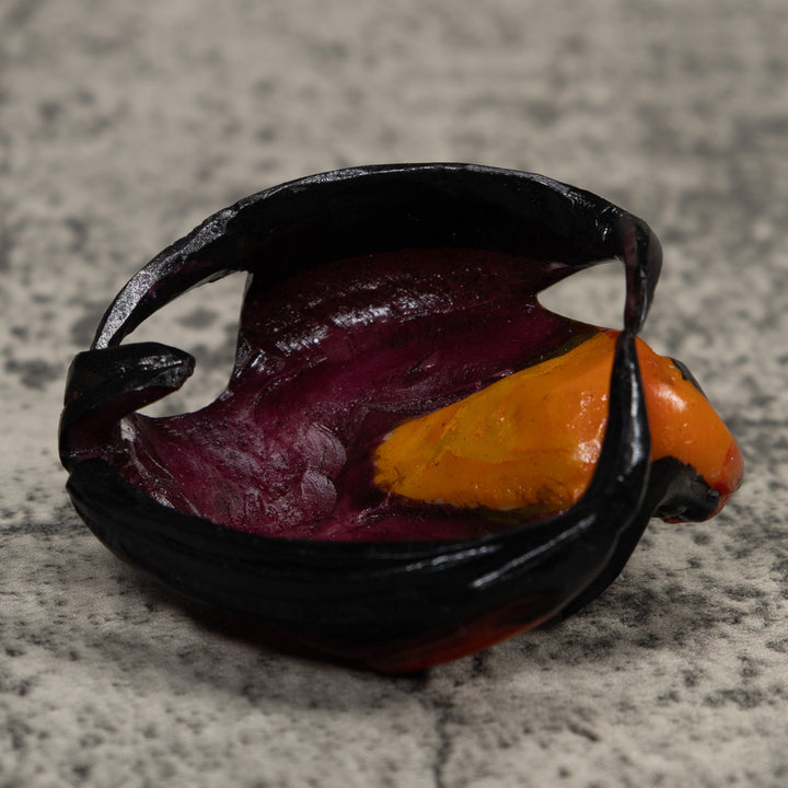 Vampire Bat Bird Tagua Carving