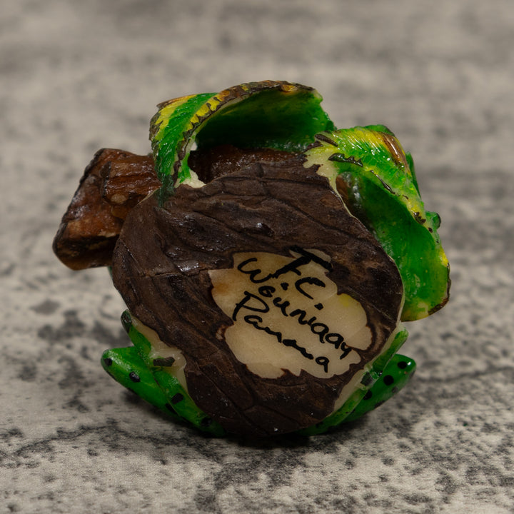 Poison Dart Frog Tagua Carving