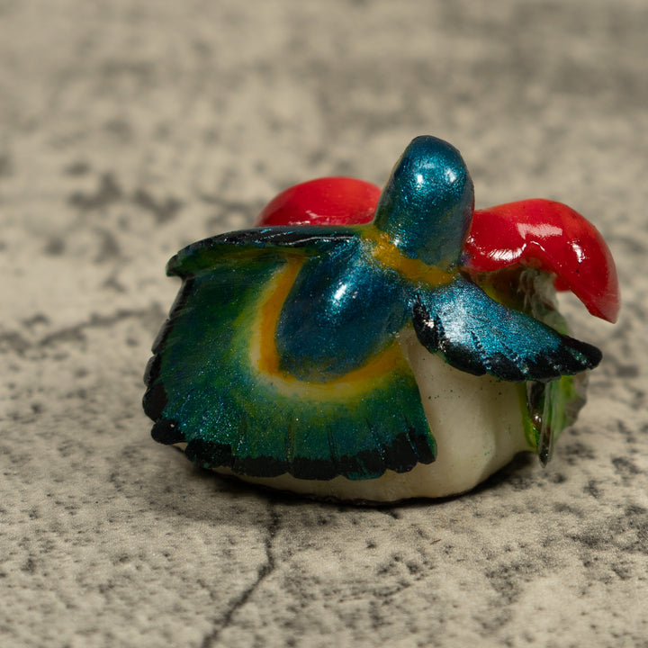 Hummingbird Tagua Carving