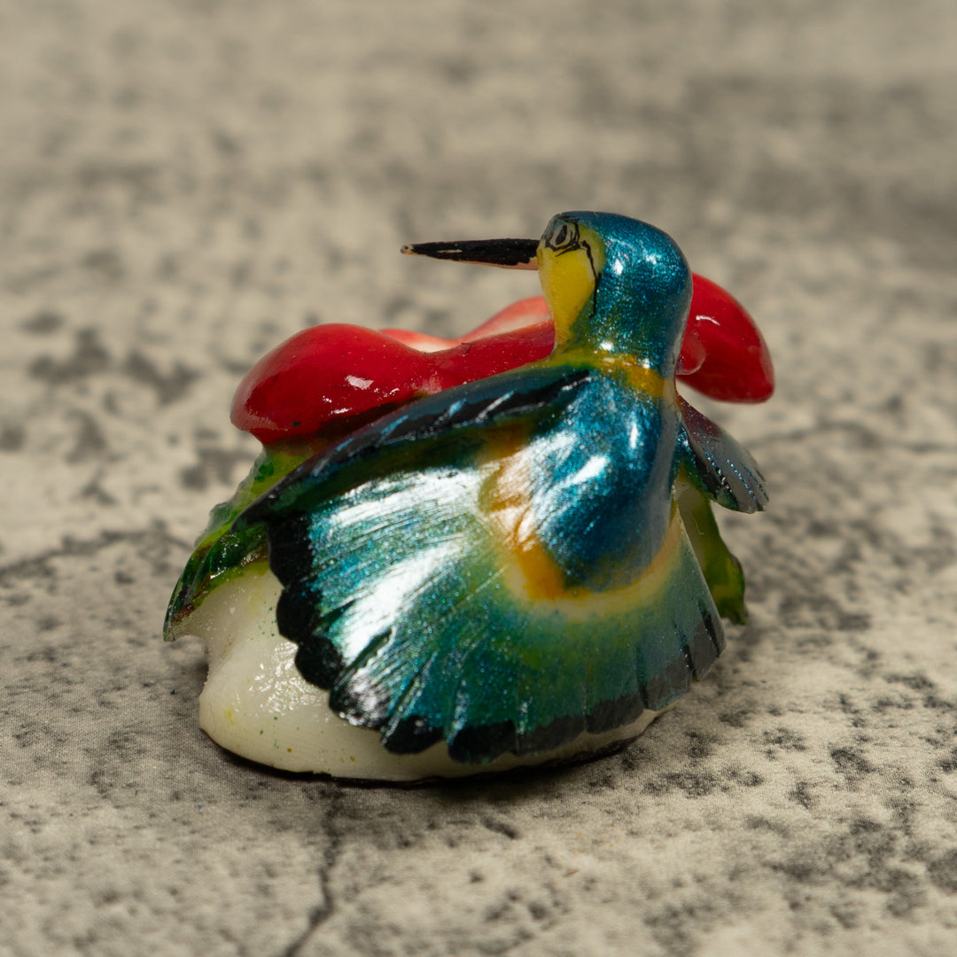 Hummingbird Tagua Carving