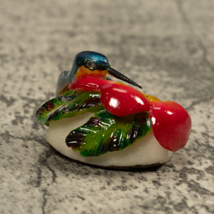 Hummingbird Tagua Carving