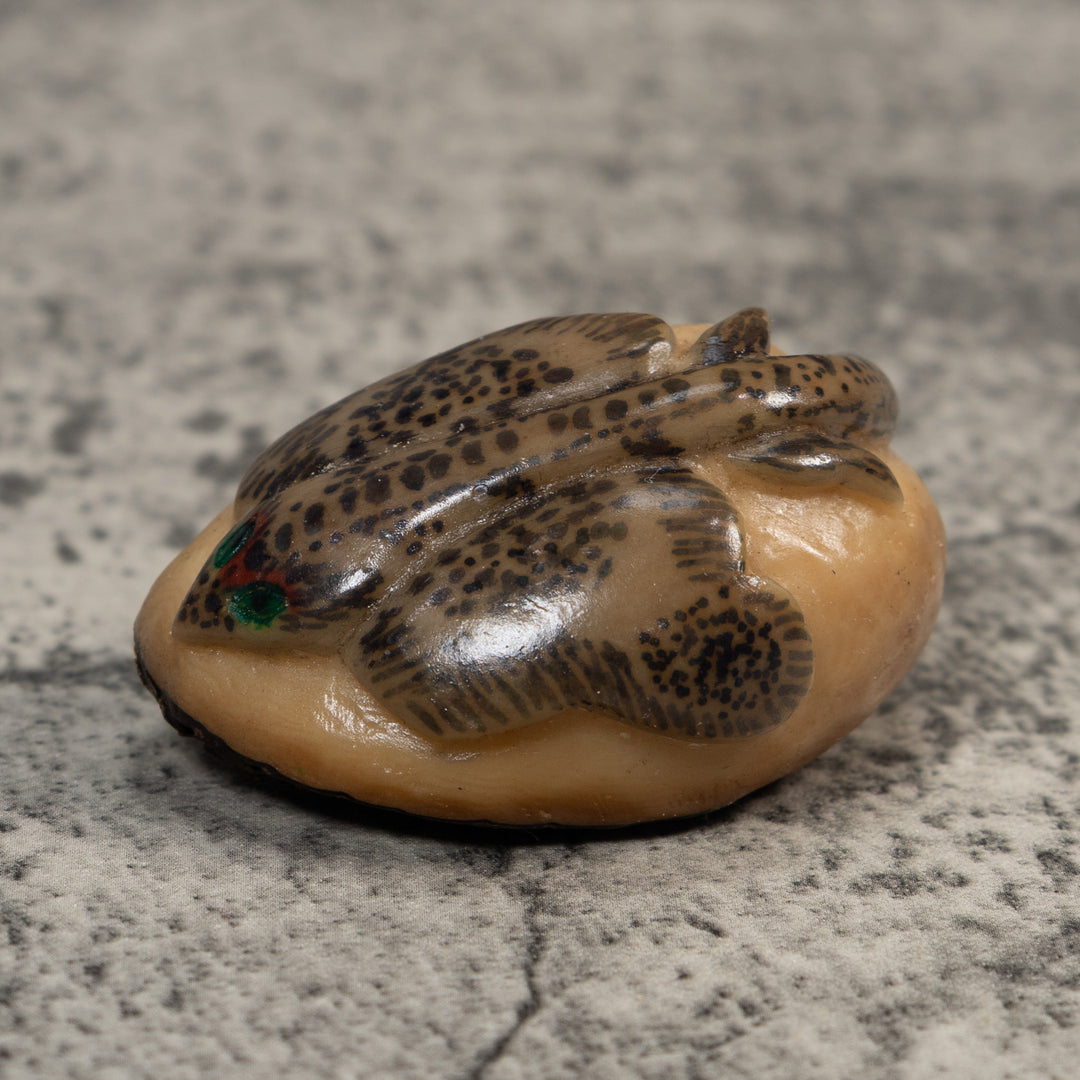 Vintage Stingray Fish Tagua Carving