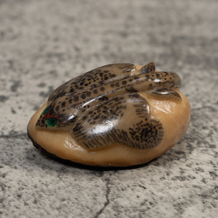 Vintage Stingray Fish Tagua Carving