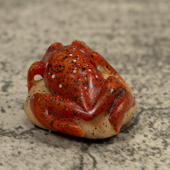 Vintage Frog Tagua Carving
