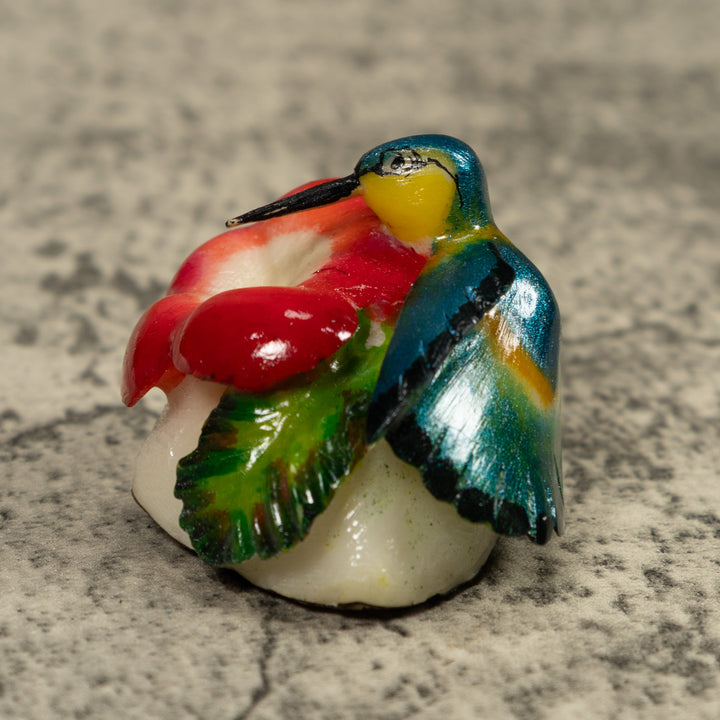 Hummingbird Tagua Carving