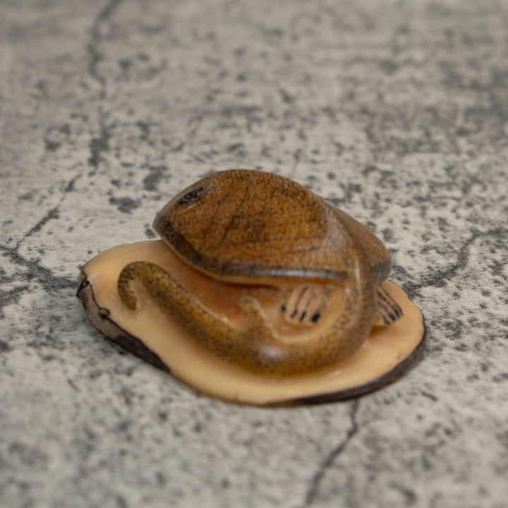 Vintage Stingray Tagua Carving