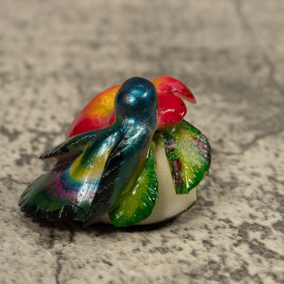 Hummingbird Tagua Carving