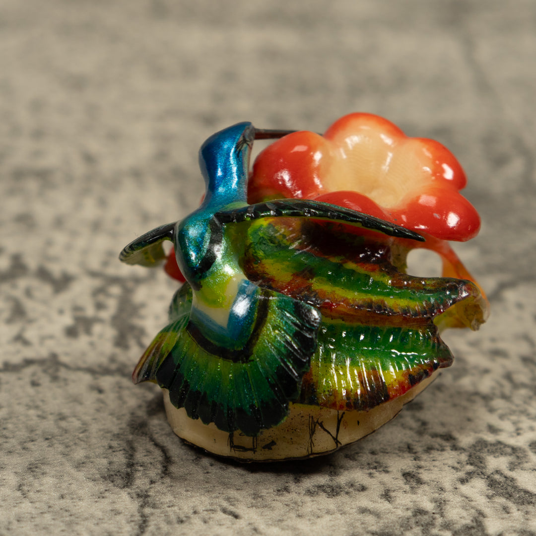 Hummingbird Tagua Carving