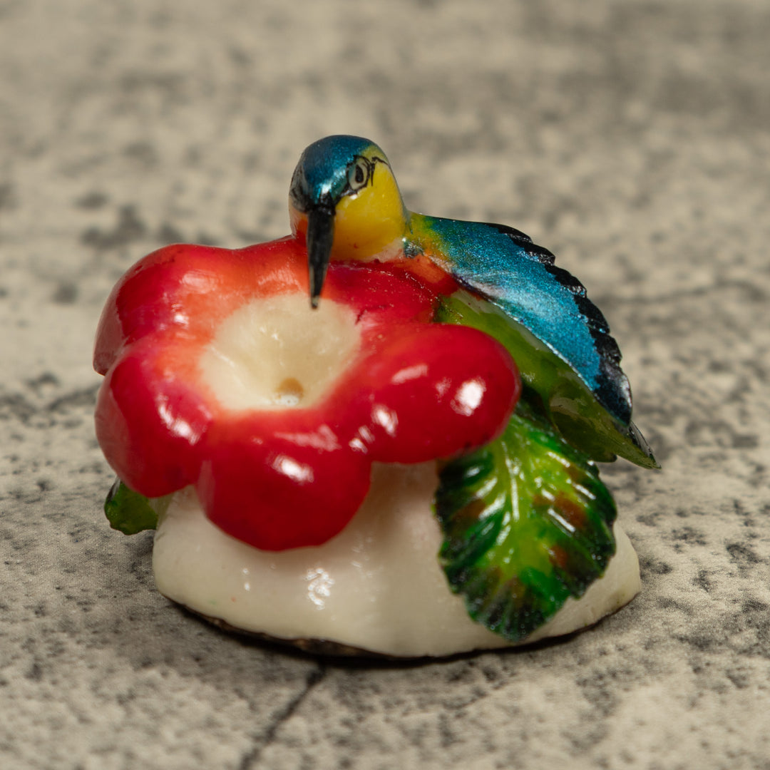 Hummingbird Tagua Carving