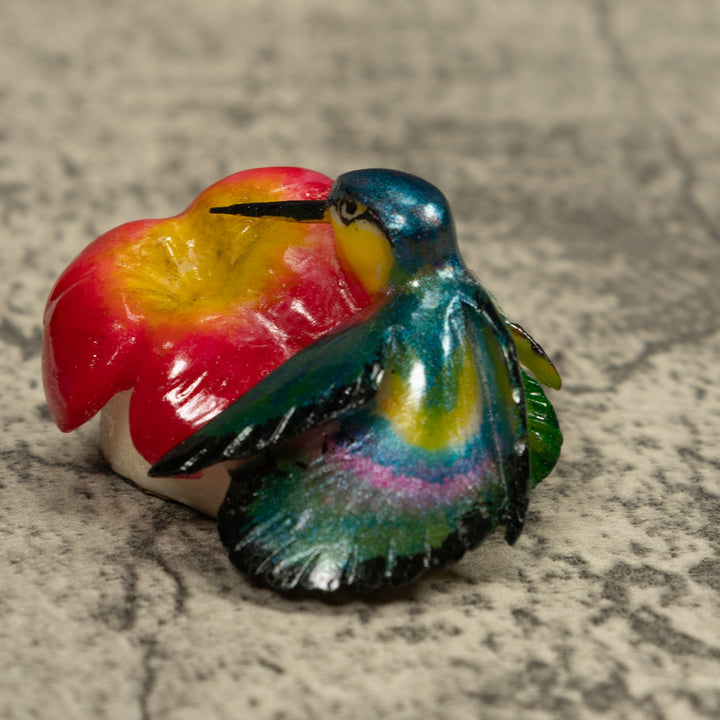 Hummingbird Tagua Carving