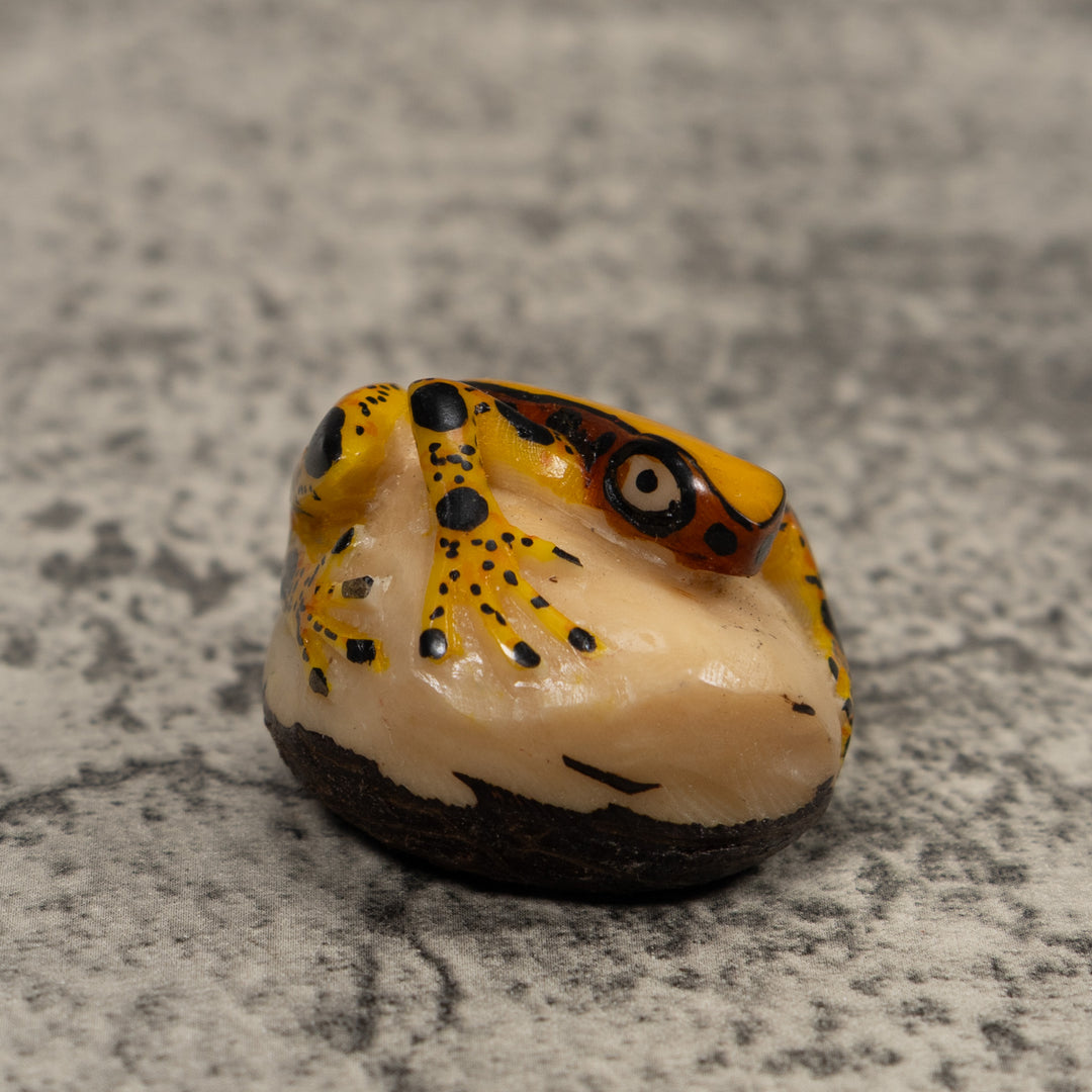 Poison Dart Frog Tagua Carving
