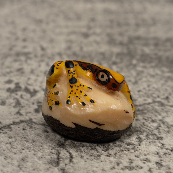 Poison Dart Frog Tagua Carving