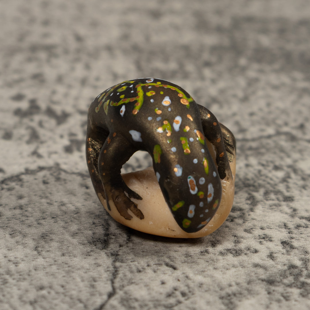 Gecko Lizard Reptile Tagua Carving